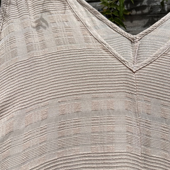 LACAUSA Sleeveless Dusty Blush Maxi Dress, Size Medium - Picture 3 of 5